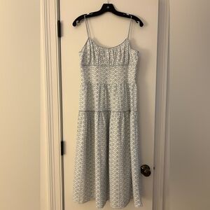 DÔEN Benoit Dress- Clearwater Blue Eyelet